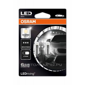 Osram T4W 6000K LEDriving Standart