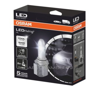 HB4 12V-LED (P22d) 6000K 12W LEDriving HL (.2 .) 9506CW